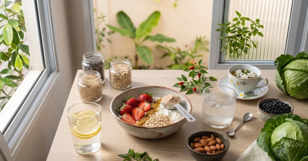 Creatina, whey e colágeno: como incluir suplementos no café da manhã e lanches.