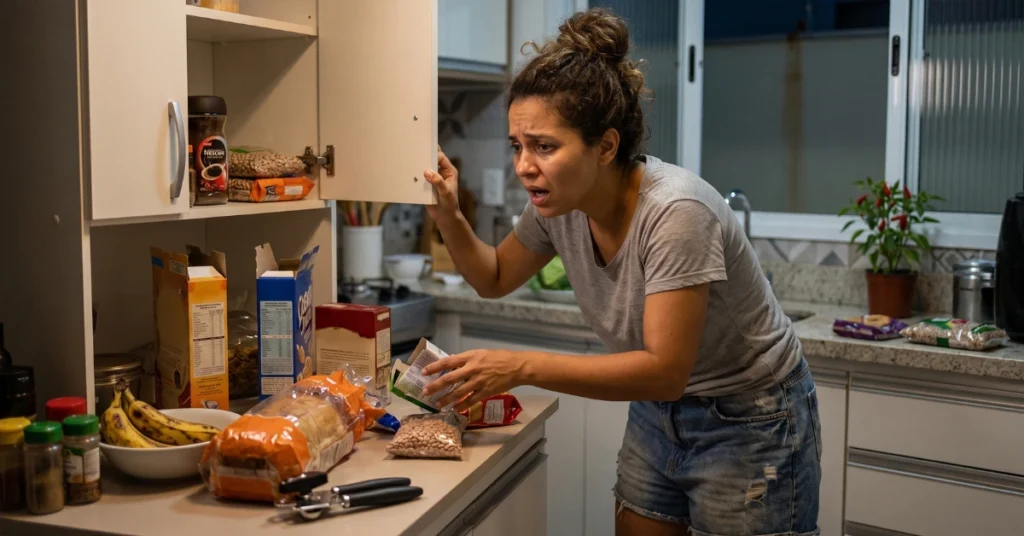 7 causas da fome constante: comparação entre refeições pouco satisfatórias e pratos equilibrados.